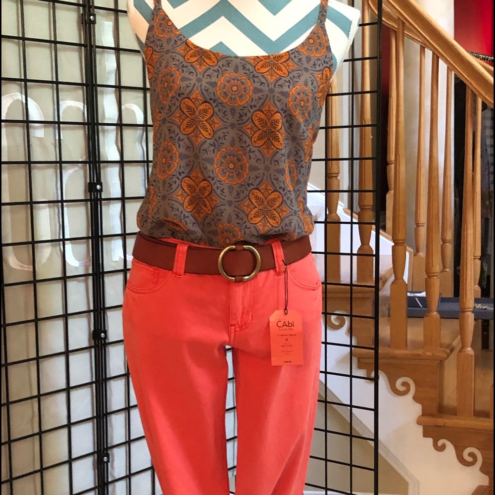 CAbi Arabesque Cami, Small, NEW